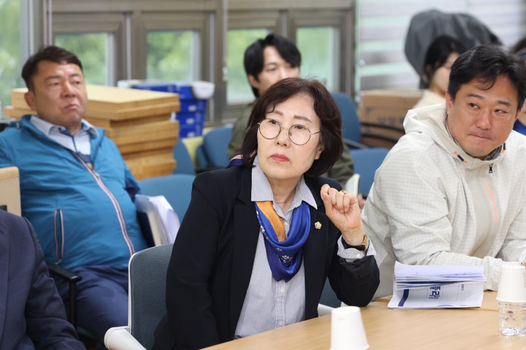 2025 행정사무감사 현장확인 - 시민체육광장