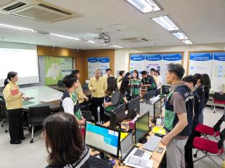 2025 을지연습 상황실 격려 방문