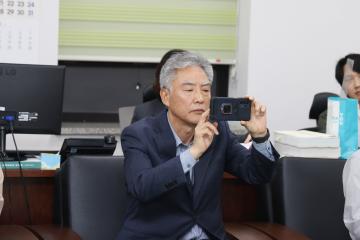 2025 행정사무감사 현장확인 - 당정공 공업지역 개발 계획