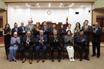 철쭉축제 사절단 방문 (벨빌시)