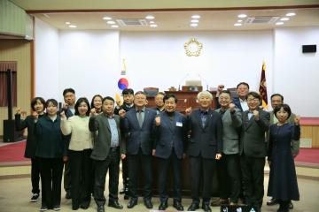 군포농협-시의회 견학(의장 면담)