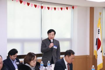 2026년 새해 동 방문 - 광정동 신년인사회